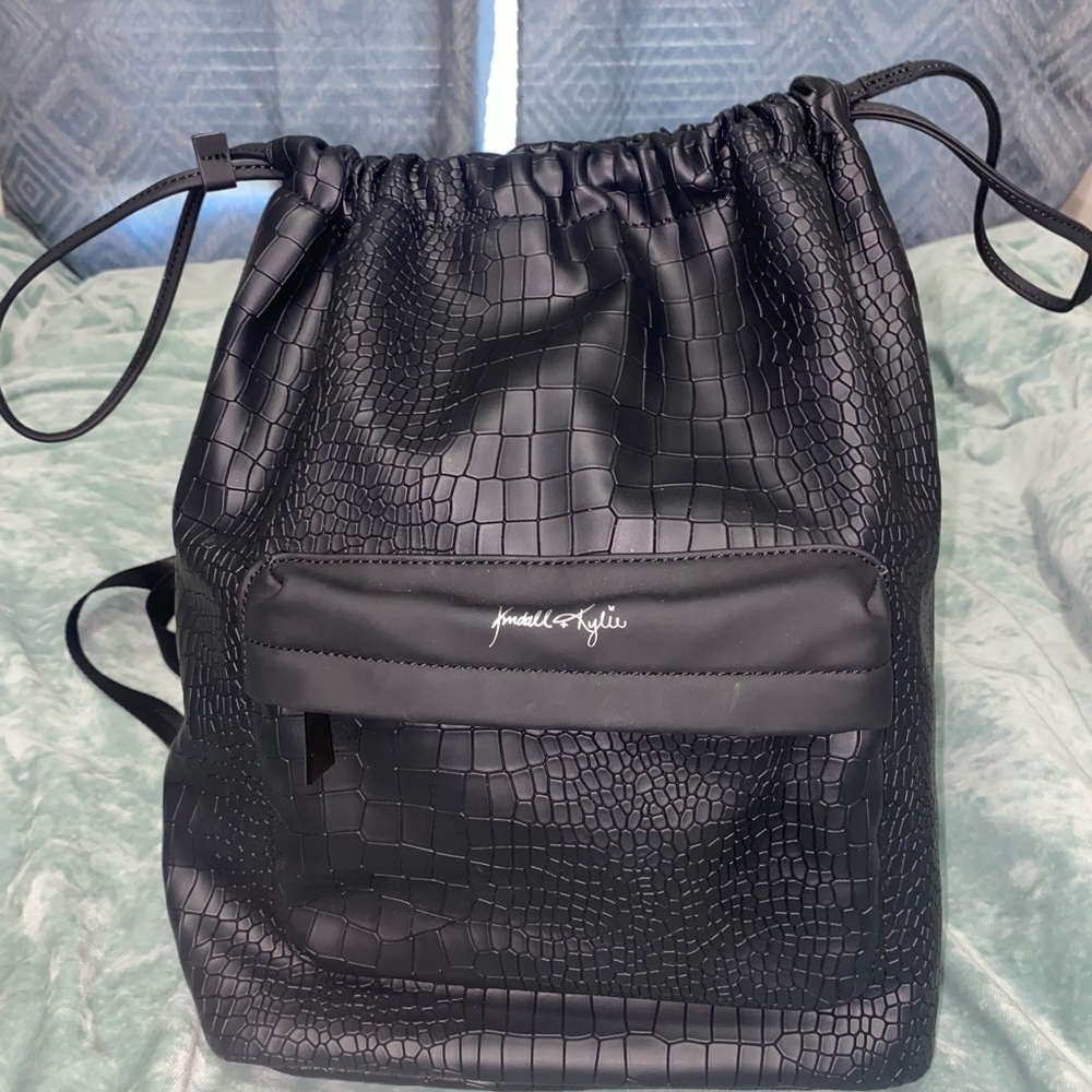 KENDAL & KYLIE black backpack